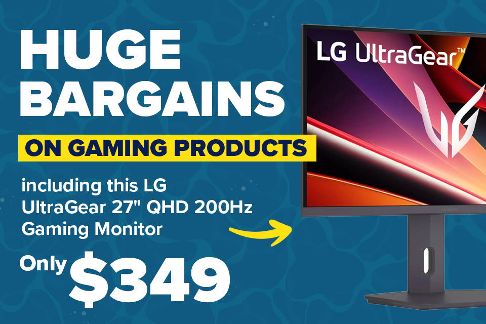 Huge Bargains on Gaming Products