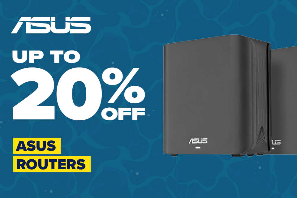 Up to 20% off ASUS Routers