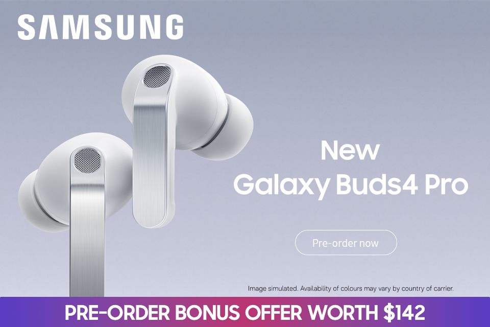 Pre-order the NEW Samsung Galaxy Buds4