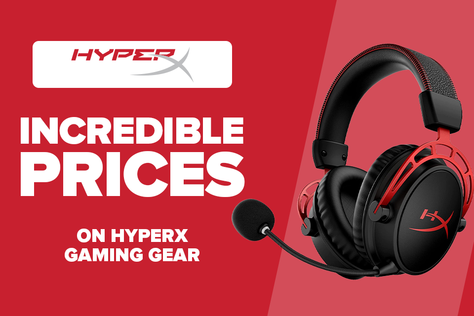 Incredible Prices on HyperX Gaming Gear
