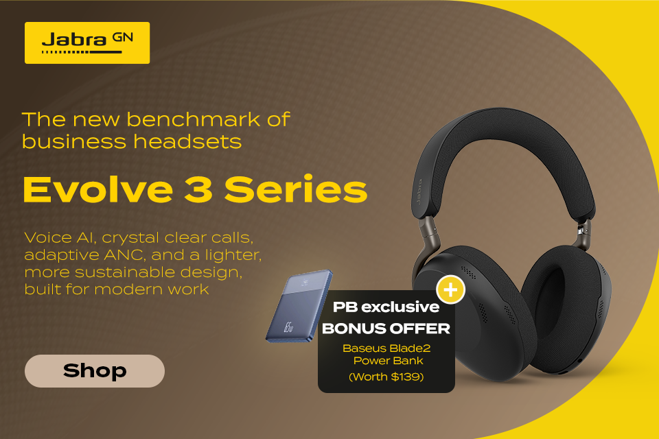 Introducing Jabra Evolve3 Series + Bonus offer