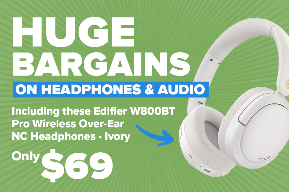 Huge Bargains on Headphones & Audio
