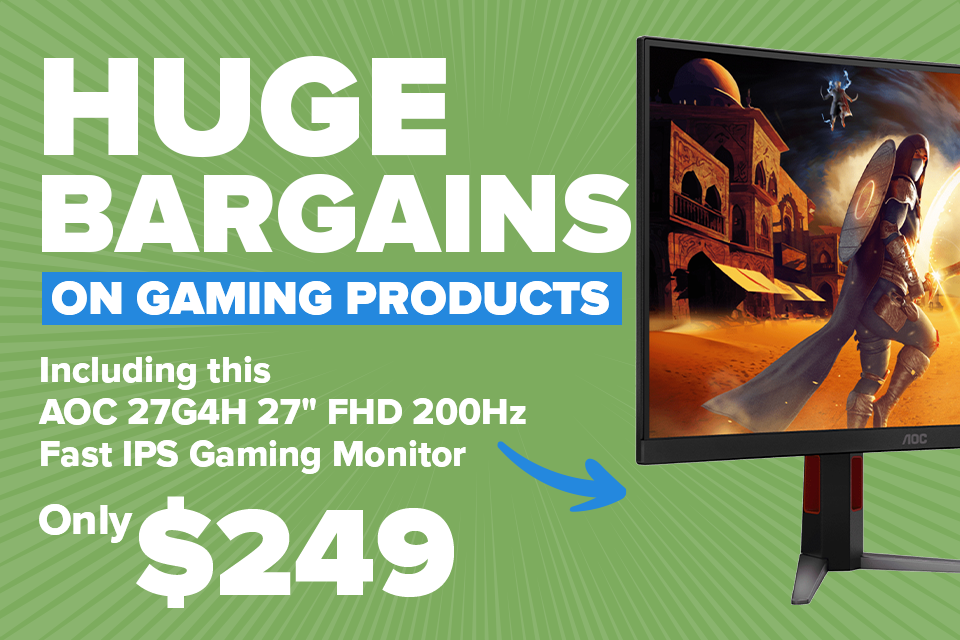 Huge Bargains on Gaming Products