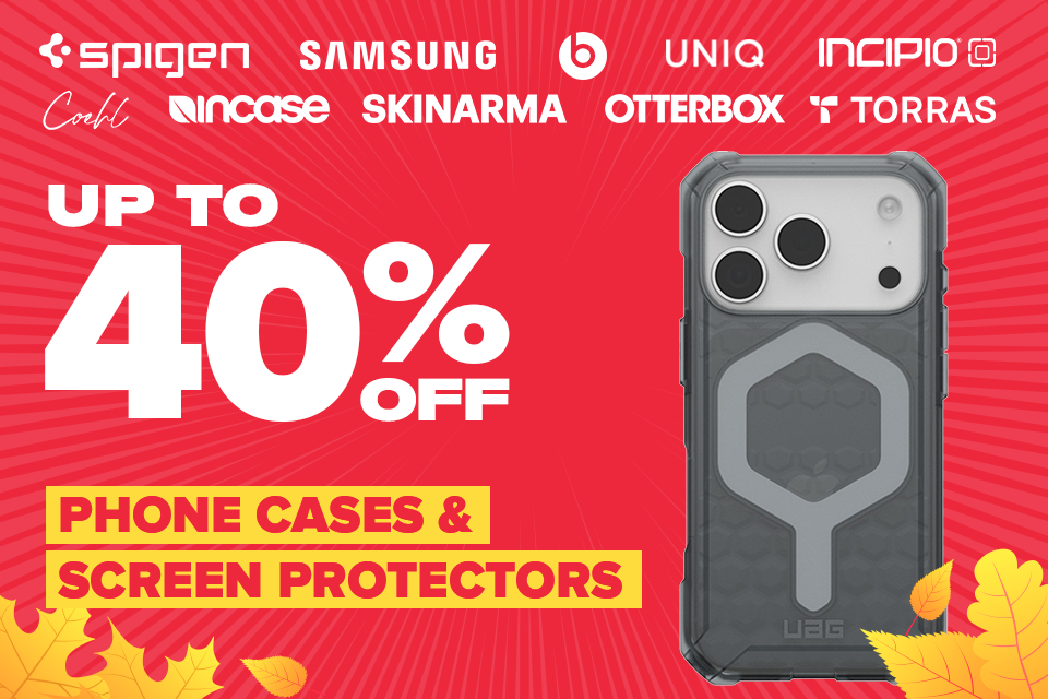 Up to 40% off on Phone Cases & Screen Protectors 