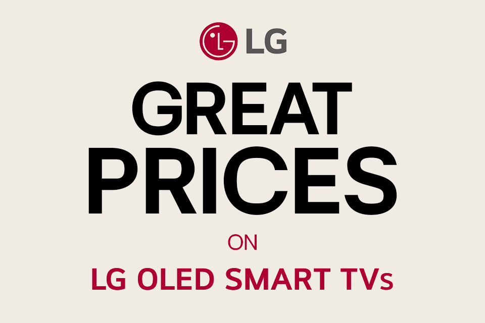 Great Prices on LG OLED Smart TVs