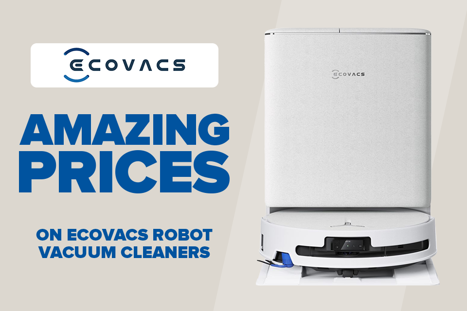 Amazing Prices on Ecovacs Robot Vaccum Cleaners