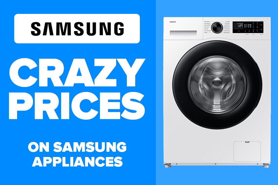 Crazy Low Prices on Samsung Appliances