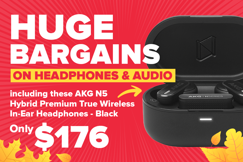 Huge Bargains on Headphones & Audio