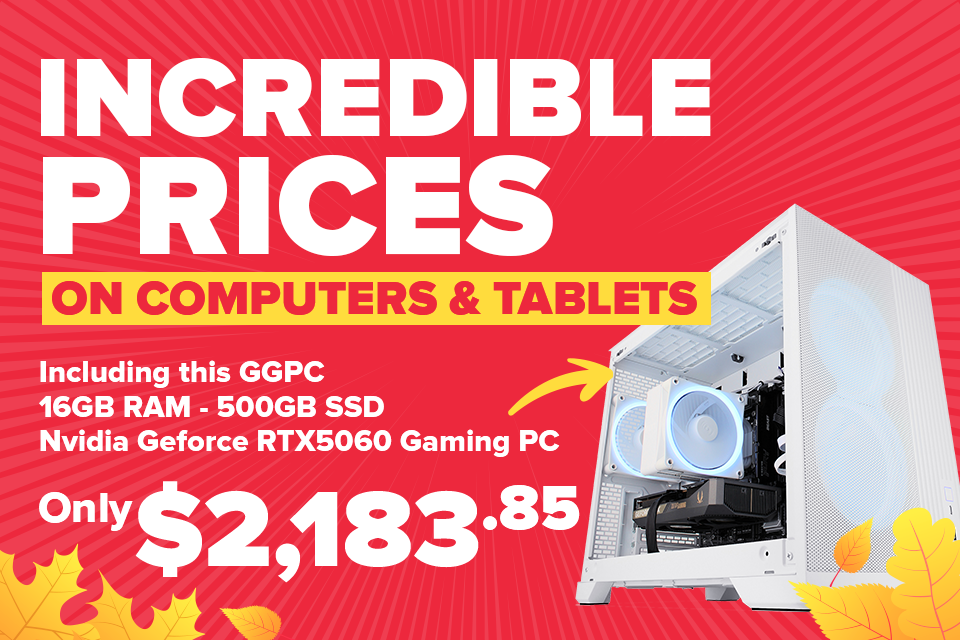Incredible Prices on Computers & Tablets
