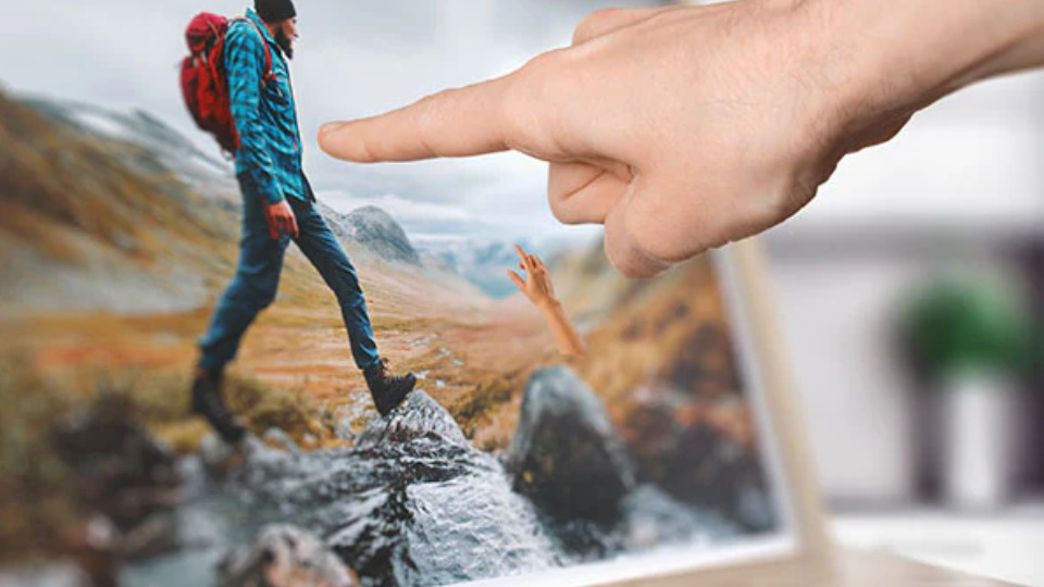 Picture of digital photo frame.