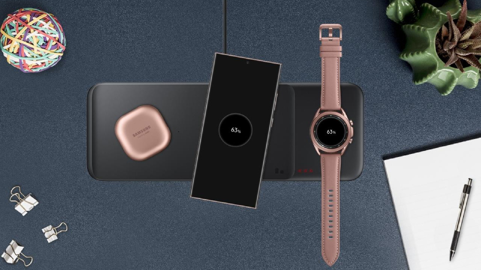 Picture of a wireless charger.