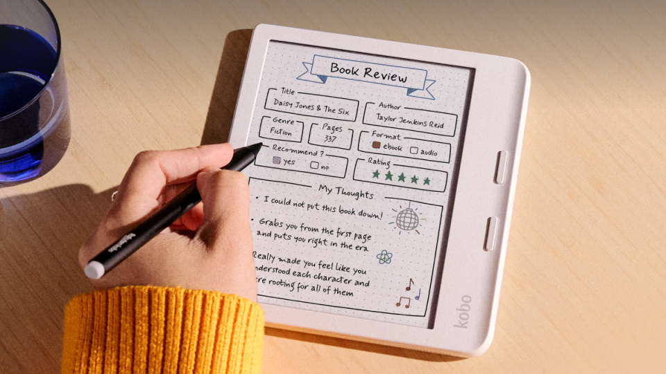 Picture of an e-reader.