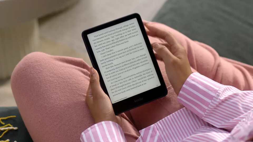 Picture of an e-reader.
