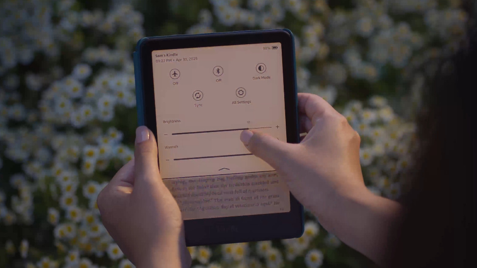 Picture of an e-reader.