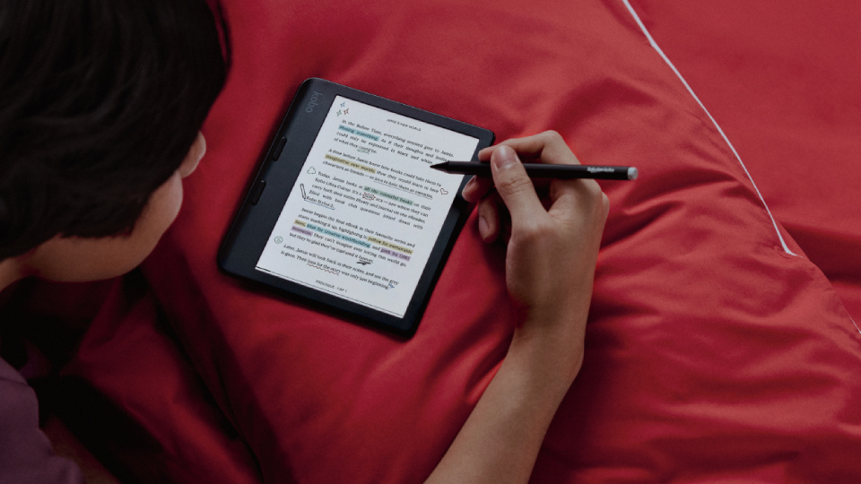 Picture of an e-reader.