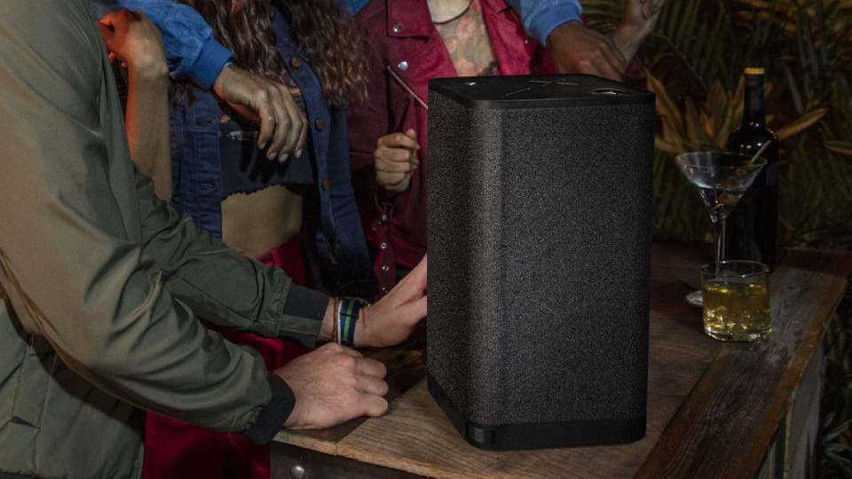 Picture of a speaker.