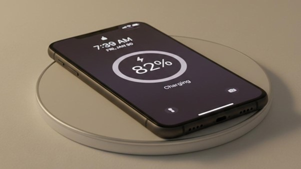 Wireless charging prioritises convenience, but typically charges more slowly than a cable.