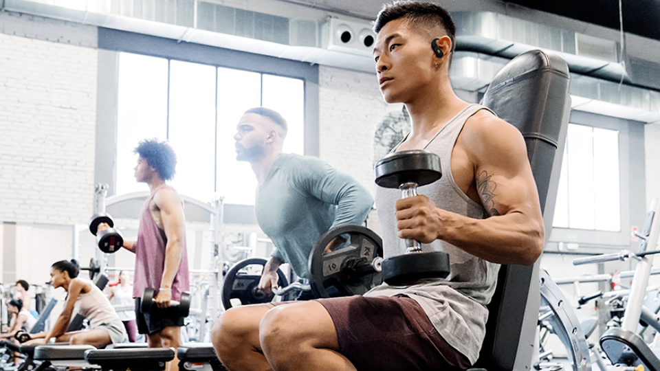 Picture of headphones.