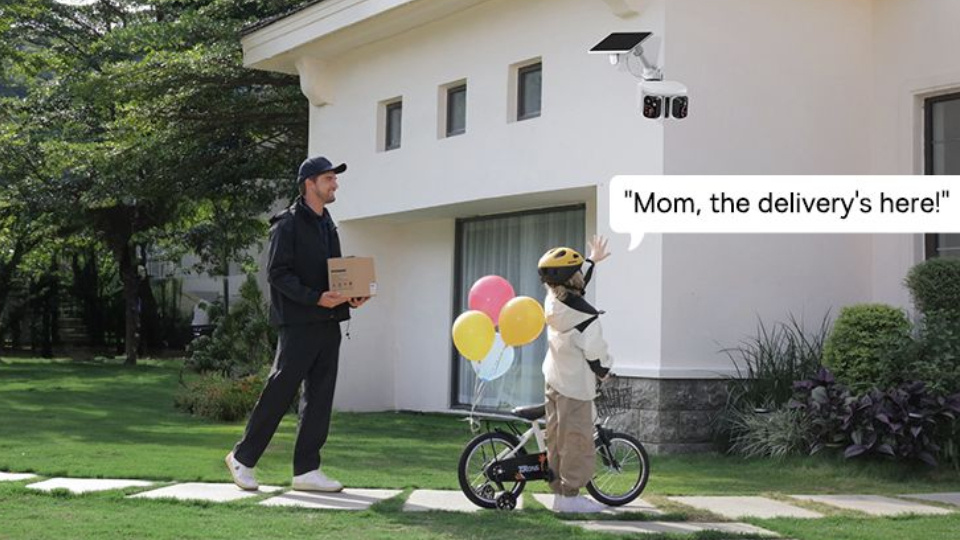 Picture of Baseus Security S1 Pro camera capabilities.