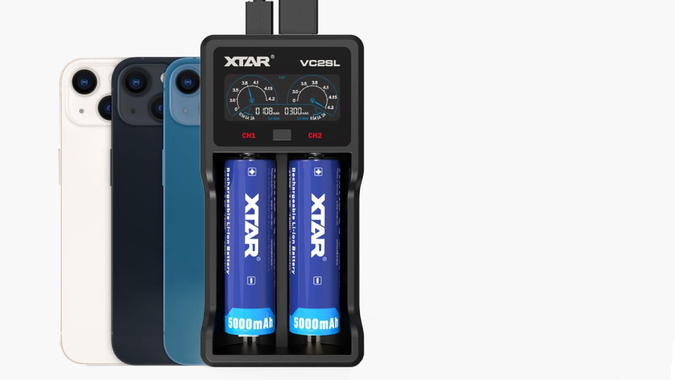 Picture of a pocket charger.