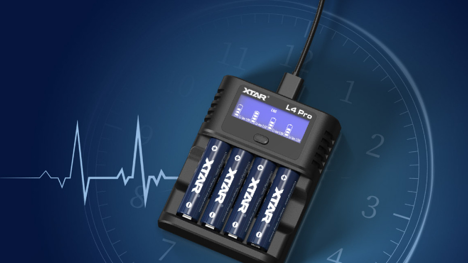 Picture of a battery charger.