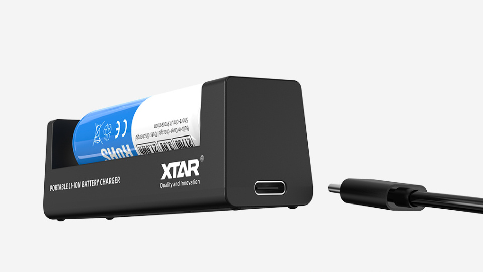 Picture of a pocket charger.