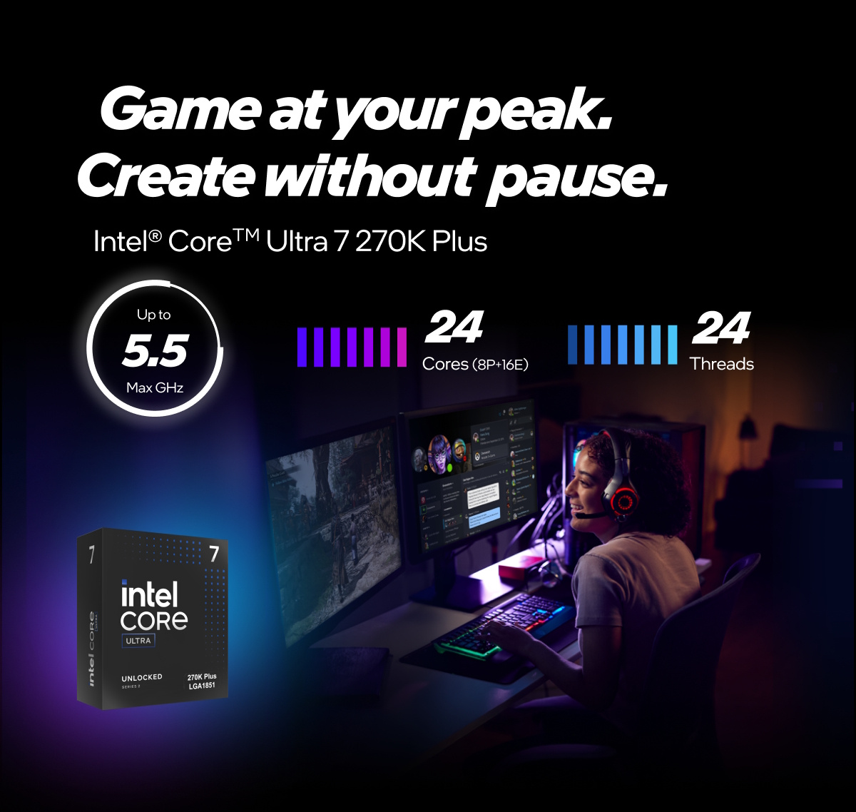 Intel Core Ultra 270K CPU Image A