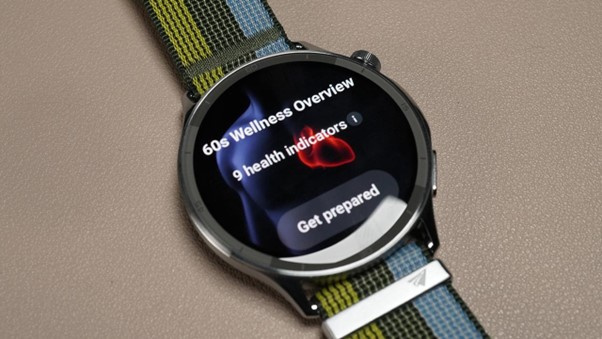 The 60-Second Wellness Overview pulls together nine health indicators into a single quick snapshot