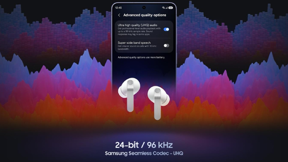 Picture of Galaxy Buds.