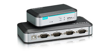 Moxa USB to Serial Converters / USB Hubs