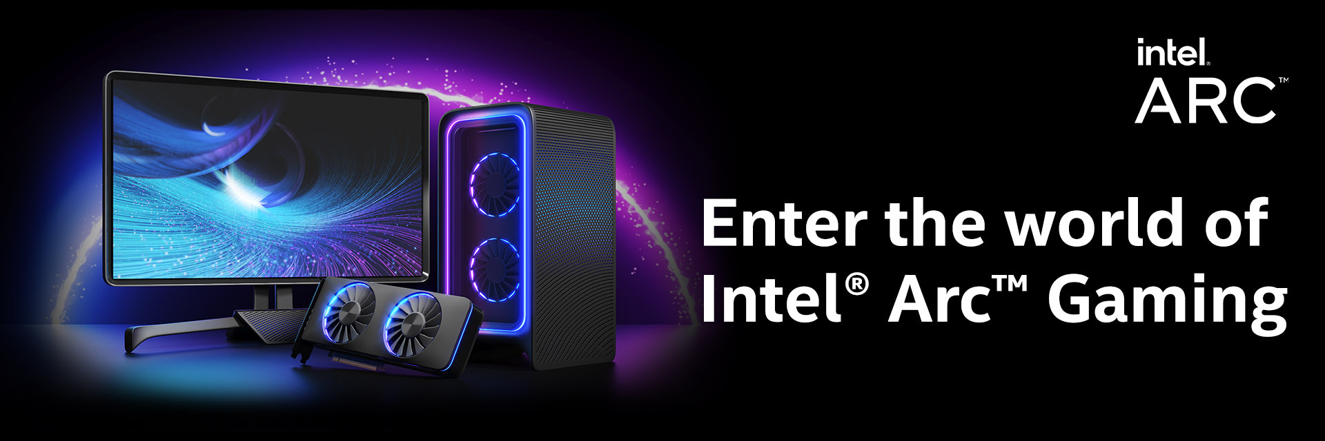 Enter the world of Intel® Arc™ Gaming