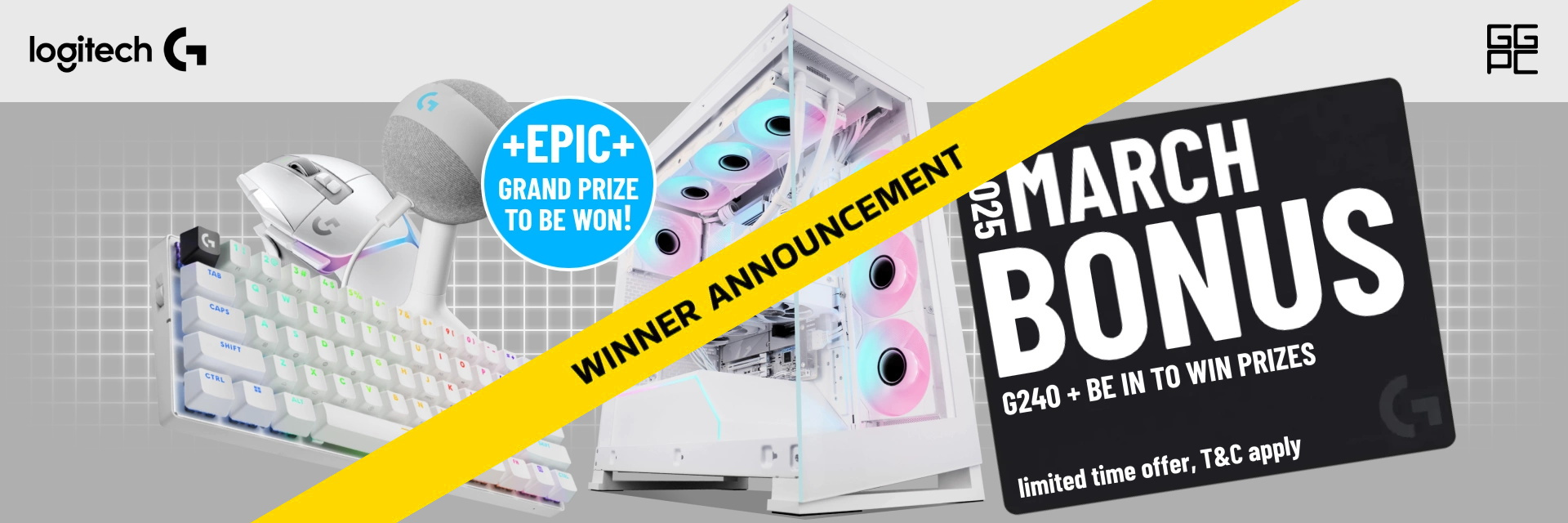 Picture of Logitech GGPC March 2025 Prize Winner