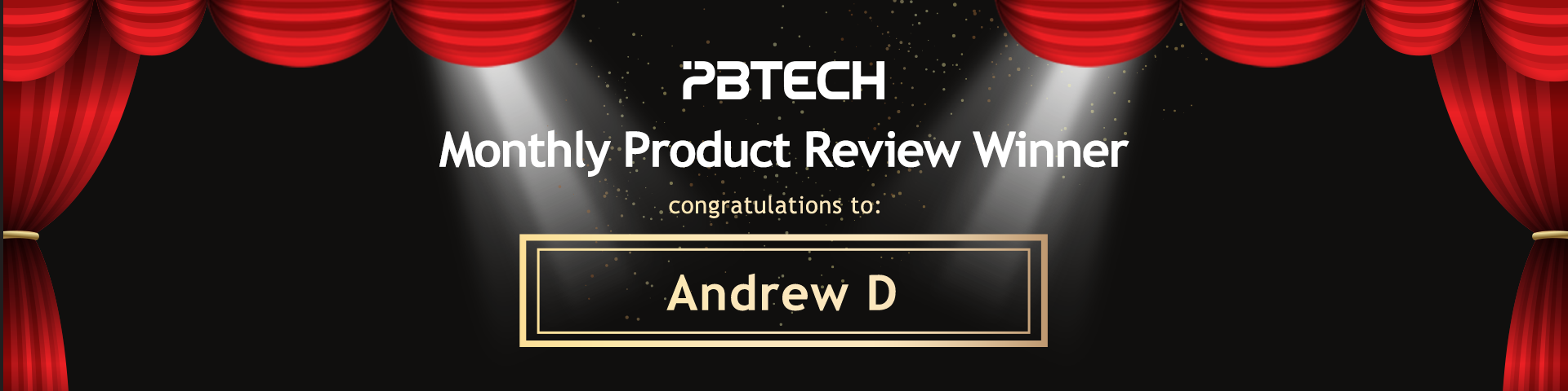 Monthly Product Review Winner