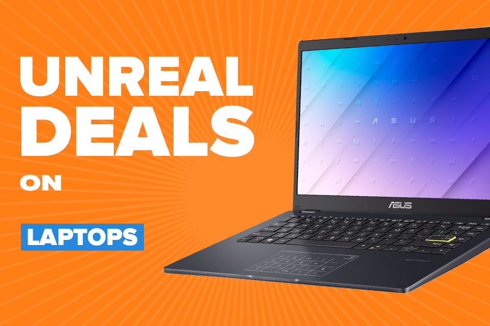 Unreal Deals on Laptops