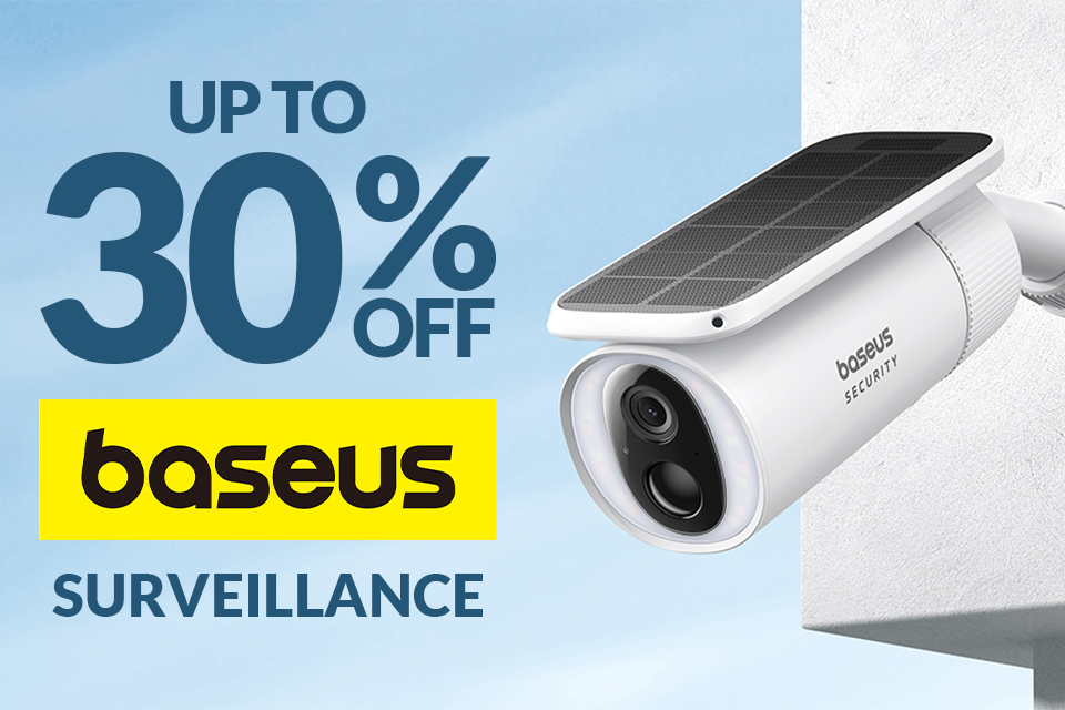 Up to 30% off Baseus Surveillance