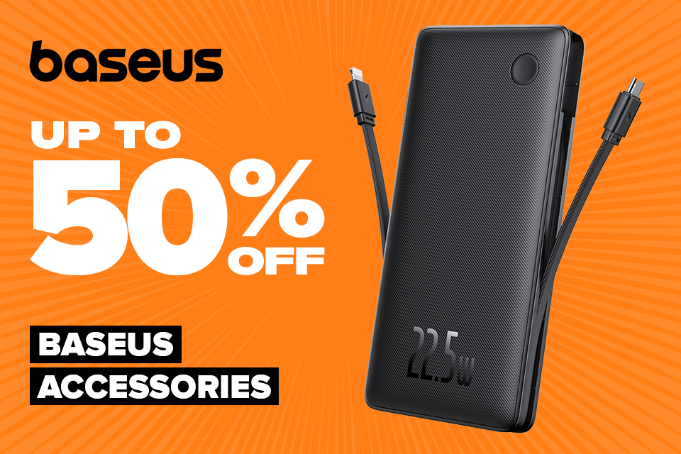 Up to 50% off Baseus Accessories