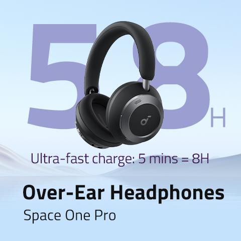 Over-Ear Headphones, Soundcore Space One Pro