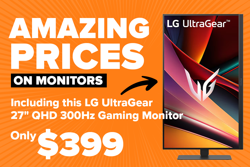 Amazing Prices on Monitors