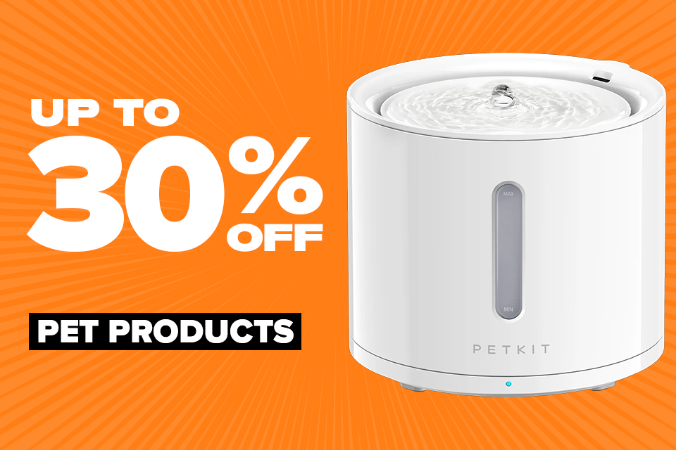 Up to 30% off Pet Products