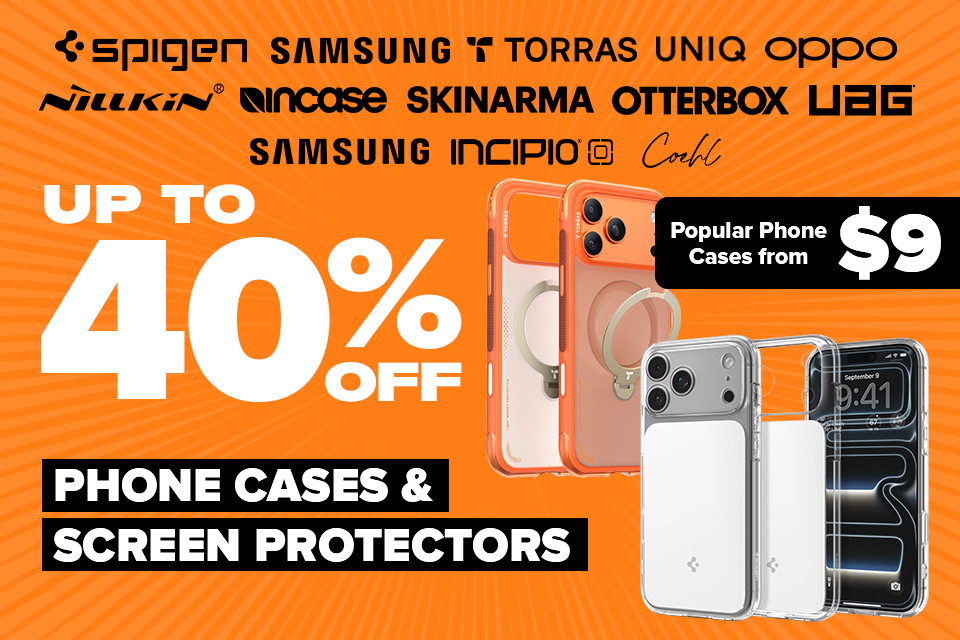 Up to 40% off Phone Cases & Screen Protectors