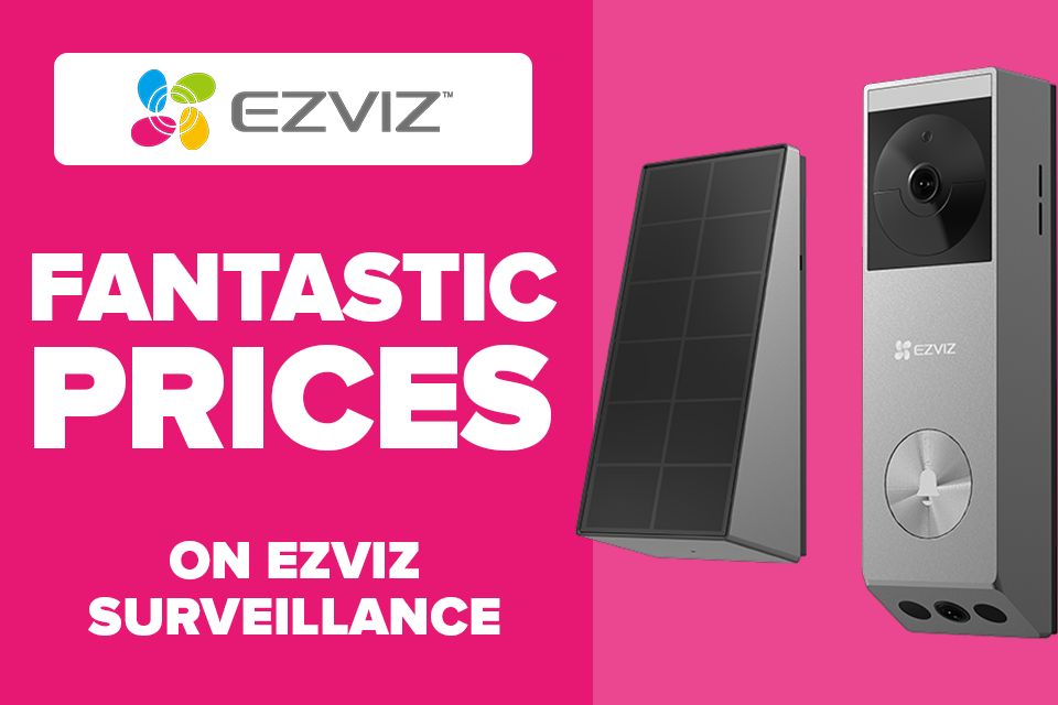Fantastic Prices on EZVIZ Surveillance (while stocks last, prices subject to change)