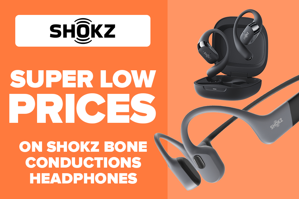 Super low prices on Shokz (while stocks last, prices subject to change)