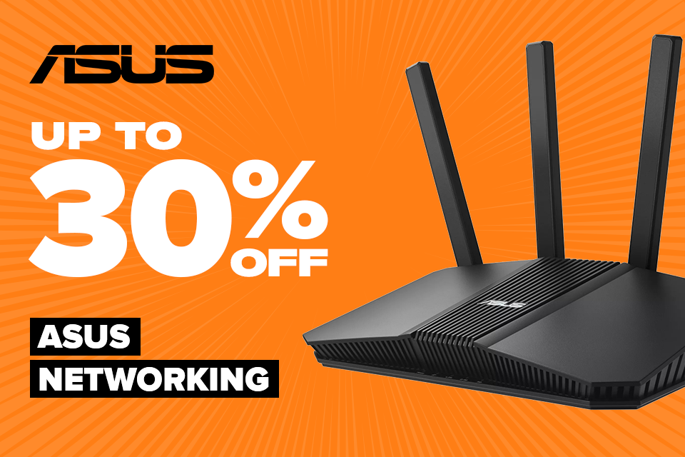 Up to 30% off ASUS Networking
