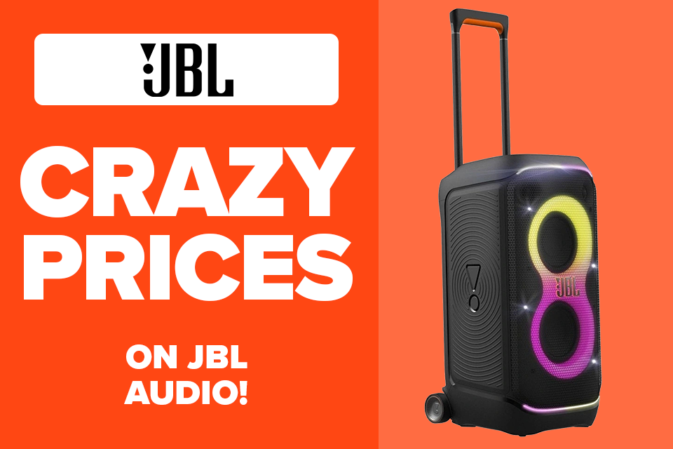 Crazy prices on JBL Audio (while stocks last, prices subject to change)