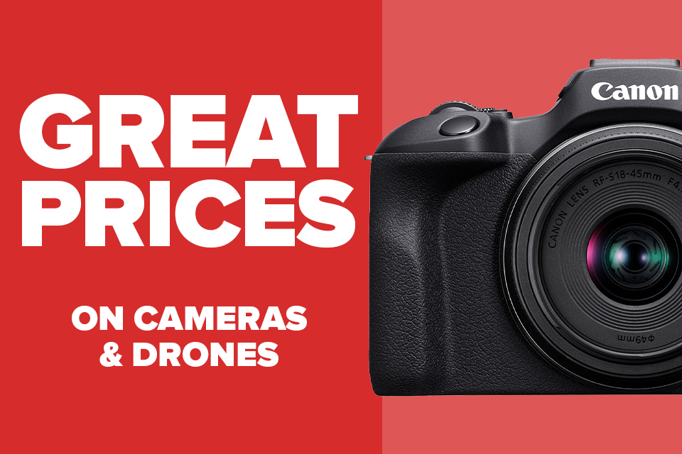 Great Prices on Cameras & Drones