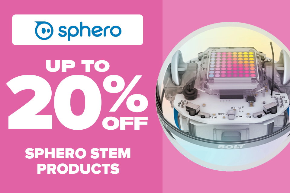 Up to 20% off Sphero STEM Products