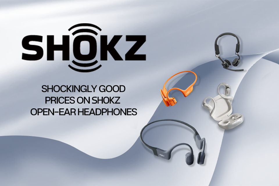 Shockingly good prices on Shokz Open-Ear Headphones