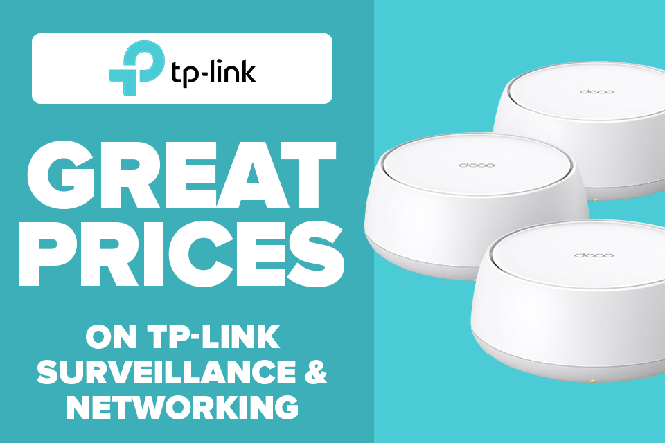 Great Prices on TP-Link Surveillance & Networking