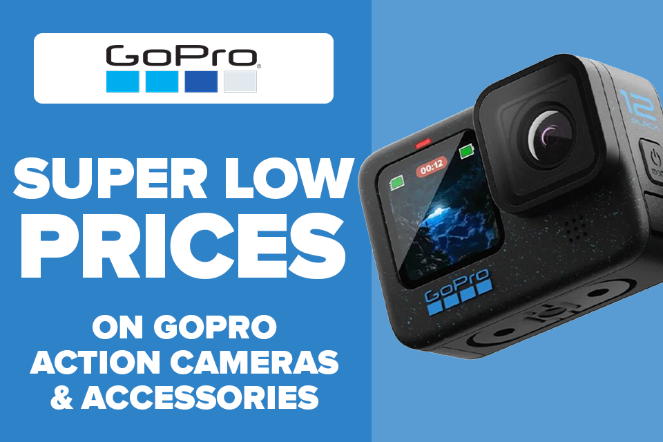 Super Low Prices on GoPro Action Cameras & Accessories