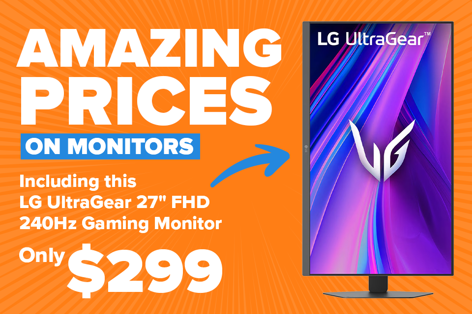 Amazing Prices on Monitors